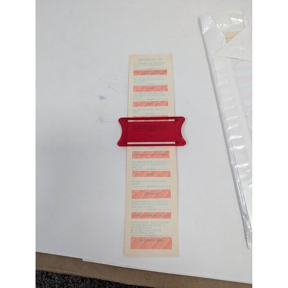 Fun House Board Game 1988 REPLACEMENT Part Piece Answer Sheets Reveal Slide - Picture 4 of 4